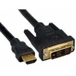 кабель hdmi/dvi (19m/19m) 1.8 м (пакет) экранированный, позолоченные контакты, черный (gembird cc-hdmi-dvi-6)