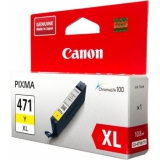 Картридж Canon CLI-471XLY желтый для Canon Pixma MG5740/MG6840/MG7740 (0349C001)